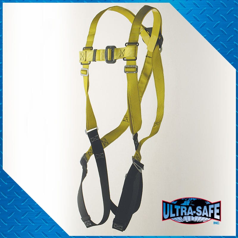 Ultra-Safe Full Body Harness with D-Ring Center Back Only