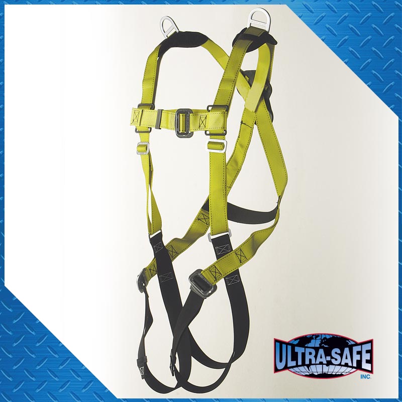 Ultra-Safe Retreival Type Harness with D-Ring Center Back and on Shoulders