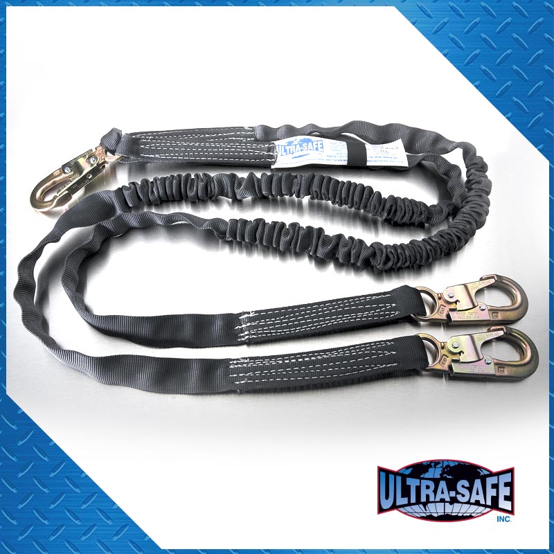 Ultra-Safe 1″ x 6’ Ultra-Tube Shock-Absorbing Y-Lanyard