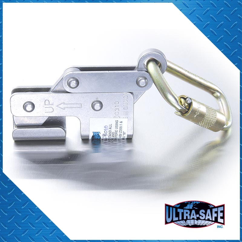 Ultra-Safe 3/8" Rope Grab for Galvanized or Stainless Steel Wire Rope