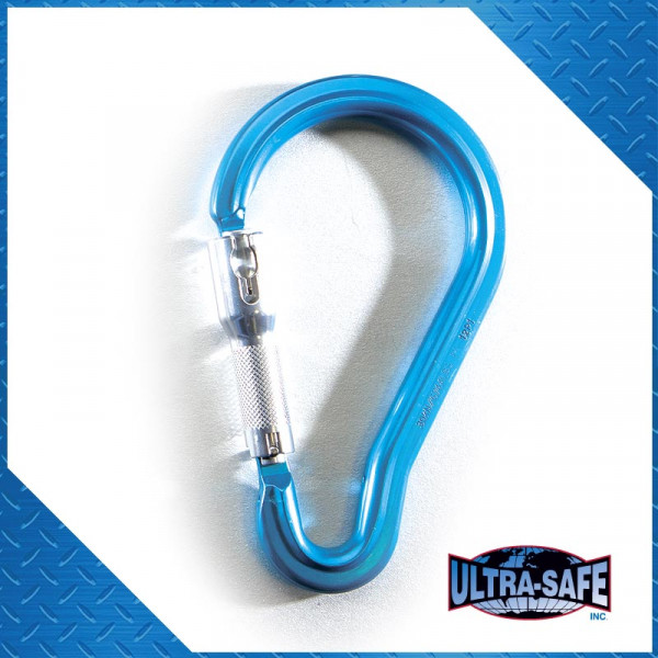 Ultra-Safe Large Carabiner, 3600 lb Gate, 2-1/4″ Throat, Aluminum
