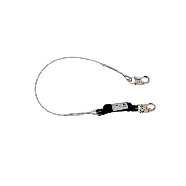 Elk River Zorber® Energy-Absorbing Rope & Web Lanyard 1/2" x 3'
