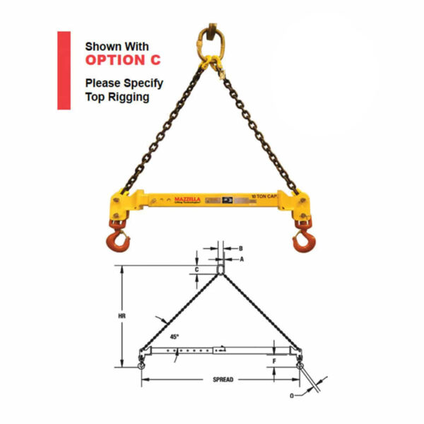 Adjustable Spreader Beams (Model 32)