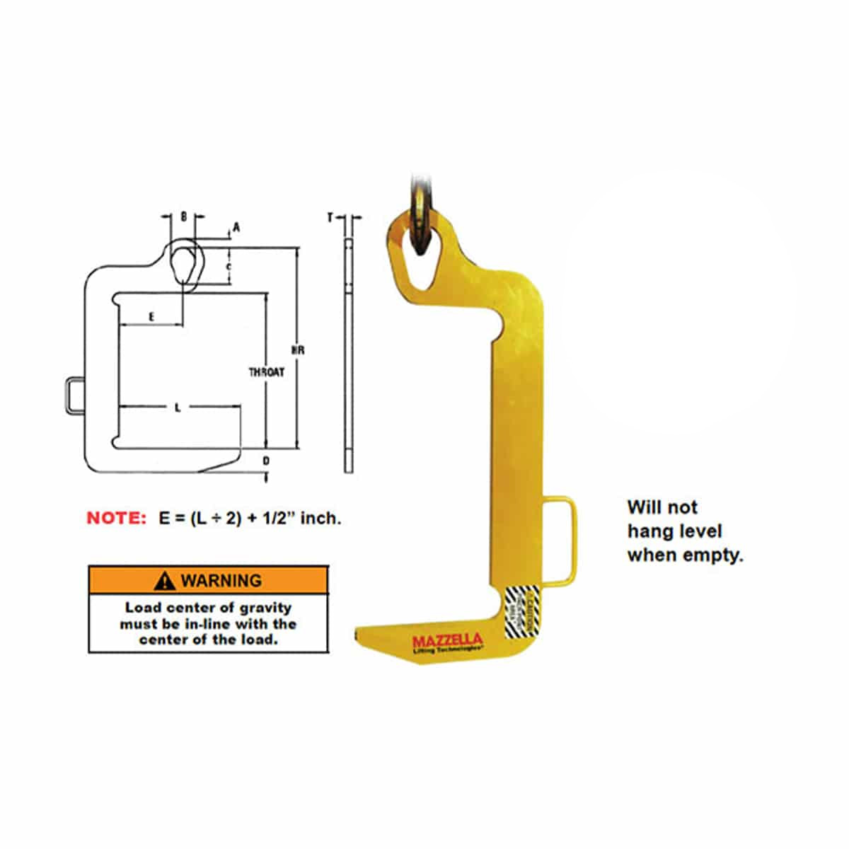 Narrow Coil C-Hooks (Model 82NC)