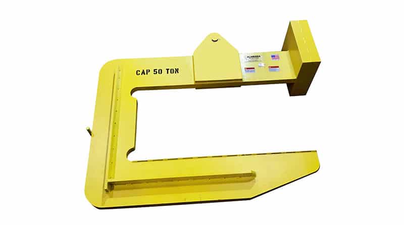50-Ton Coil Hook with Rib Stiffeners