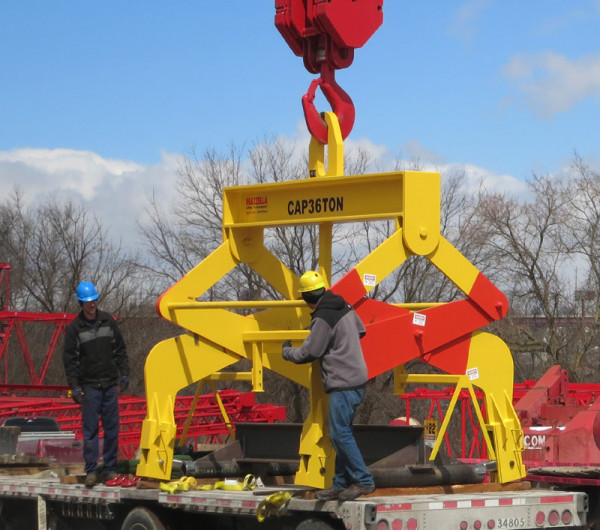 36-Ton Back Up Roll Lifter