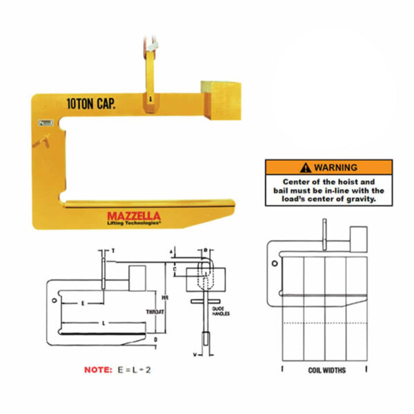 Slit Coil C-Hooks (Model 82LA)