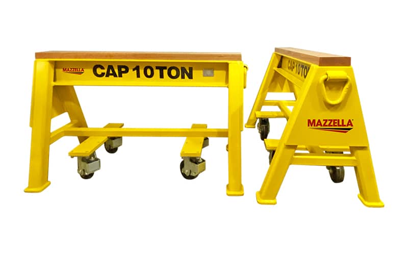 10-Ton Die Horses with Casters