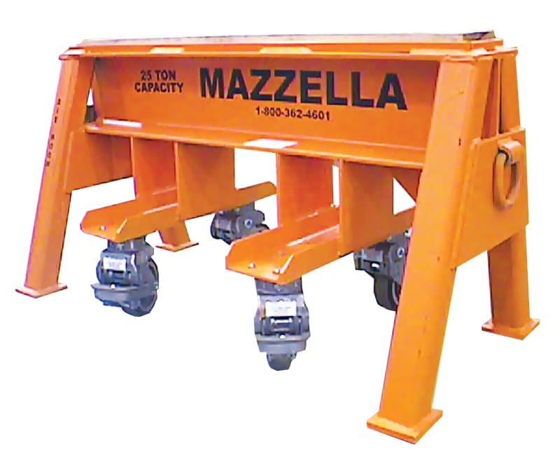 25-Ton Die Horse with Casters
