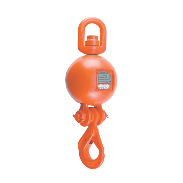 Crosby McKissick UB-550S Top Swivel Overhaul Balls with SHUR-LOC® Eye Hook