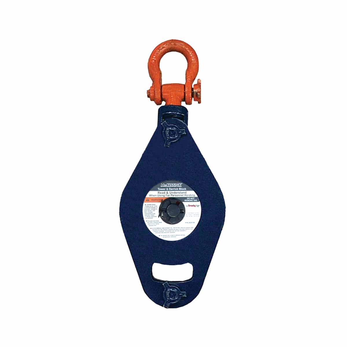 Crosby McKissick M-491 / G-491 Tower / Derrick Hoist Blocks
