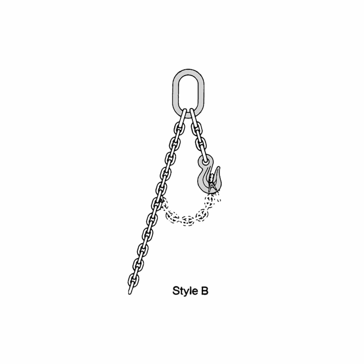 CM Herc-Alloy 800 Adjustable Single Loop Chain Slings