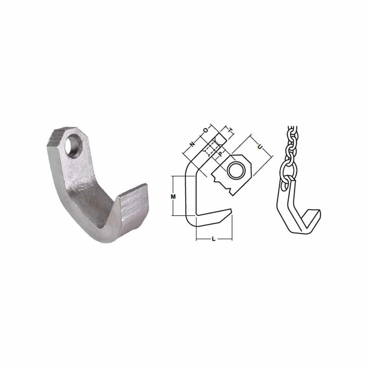 Peerless Accoloy® Plate Hooks