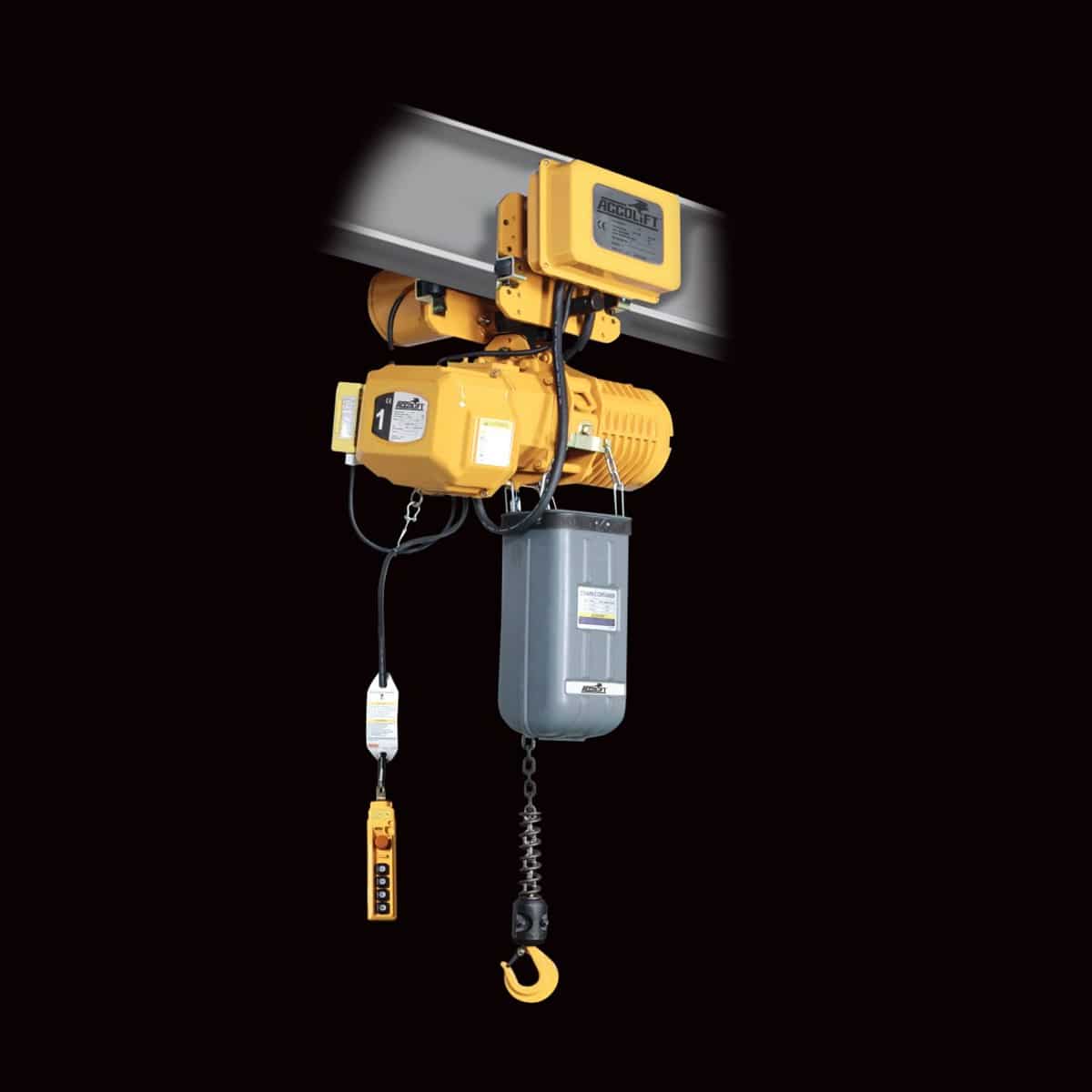 ACCOLIFT Electric Chain Hoist—Hook Suspension