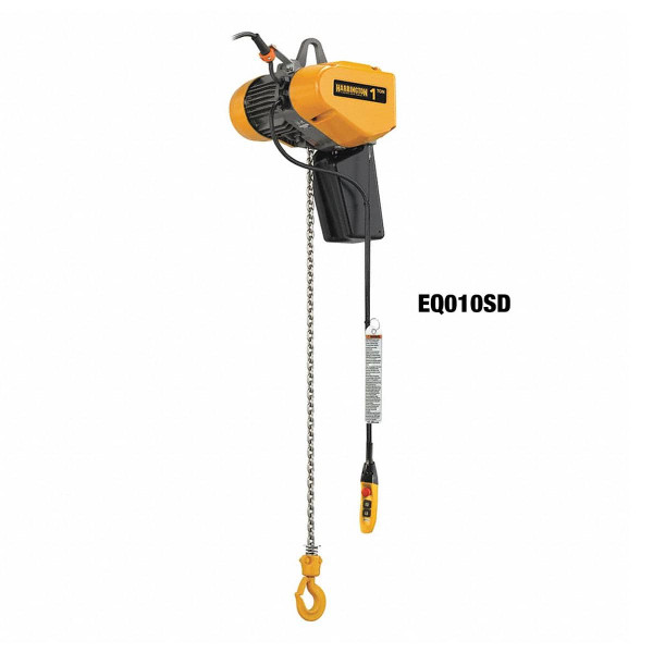 Harrington EQ 3-Phase Dual Speed Electric Chain Hoist