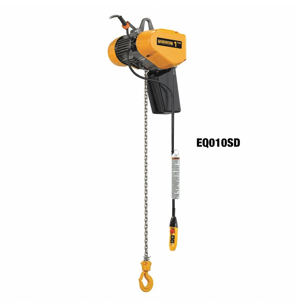 Harrington EQ 3-Phase Dual Speed Electric Chain Hoist