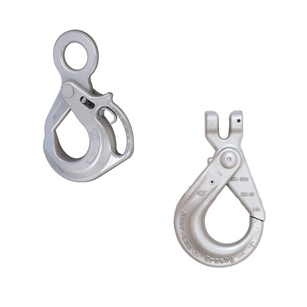 Crosby Grade 100 SHUR-LOC® Hooks: S-1316 Eye Hook / S-1317 Clevis Hook