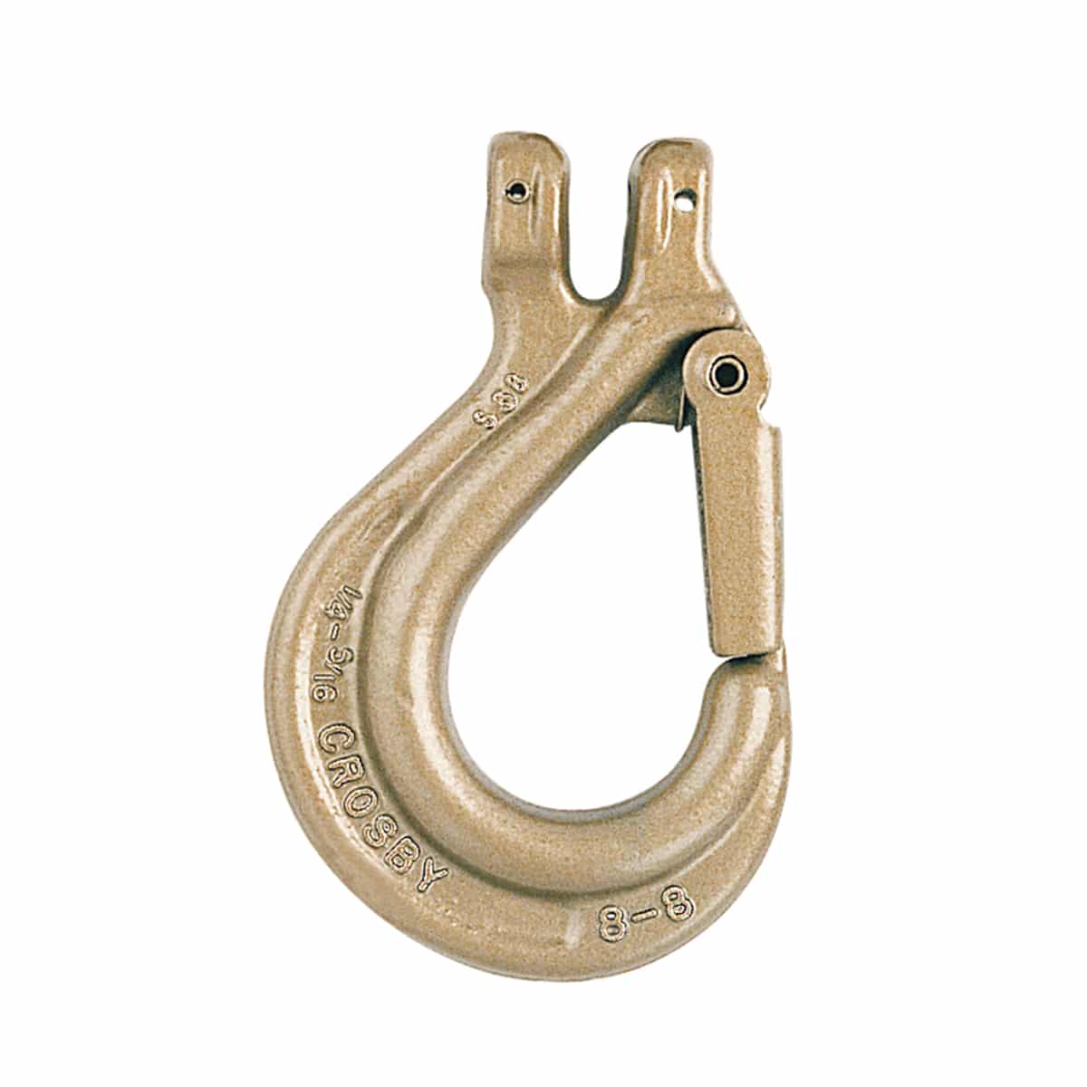 Crosby Grade 80 S-314A Clevis Chain Hook With Integrated Latch