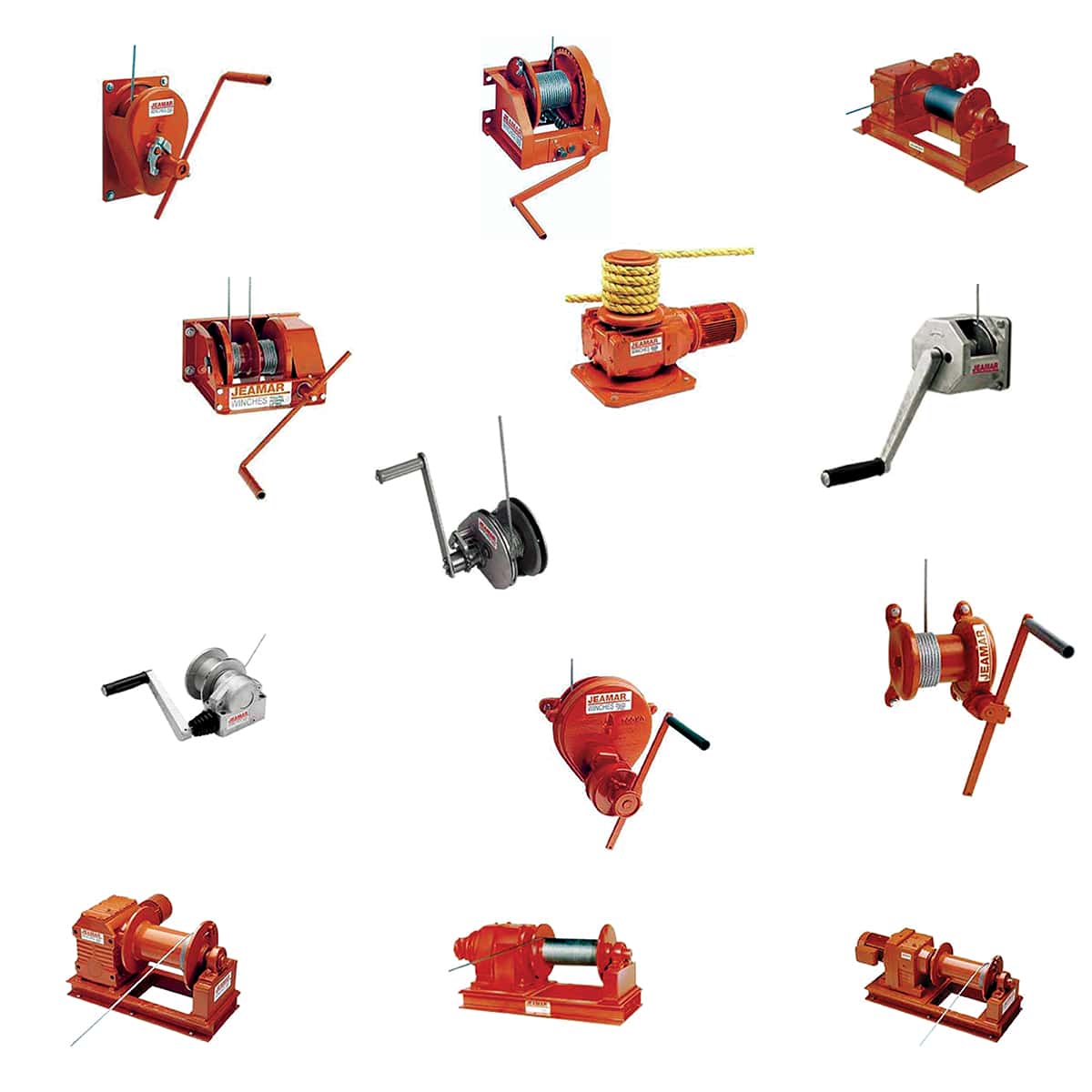 Jeamar Winches GW11000 Treuils manuels - Industriels