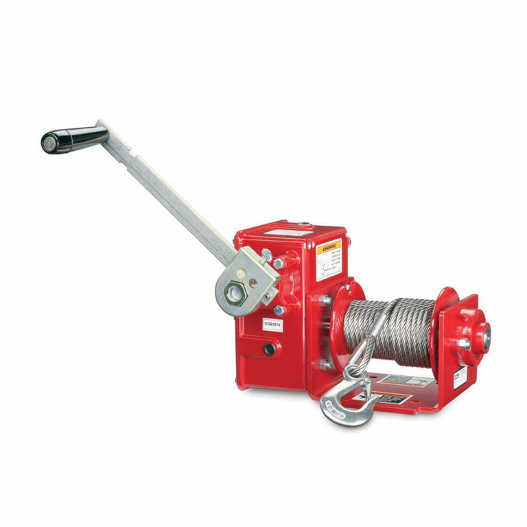 Thern Worm Gear Hand Winch Mazzella Companies