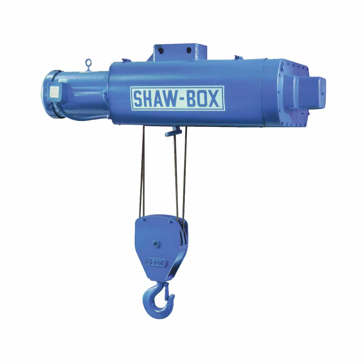 Shaw-Box 700 Series Wire Rope Electric Hoist & Trolley—Double-Reeved