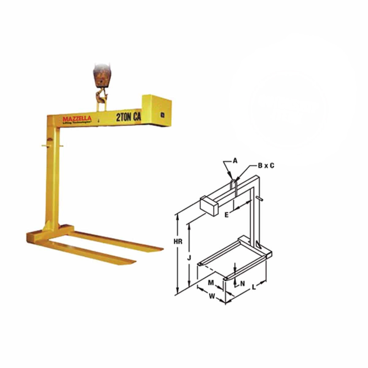 Standard Fixed Forks Pallet Lifters (Model 90)