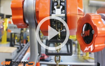 CM Tornado 360 Lever Chain Hoist: Uses, Best Practices, & Durability: Video