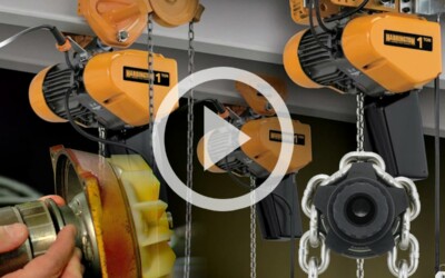 Harrington SEQ / EQ Electric Chain Hoist: Background, Design, and Features: Video