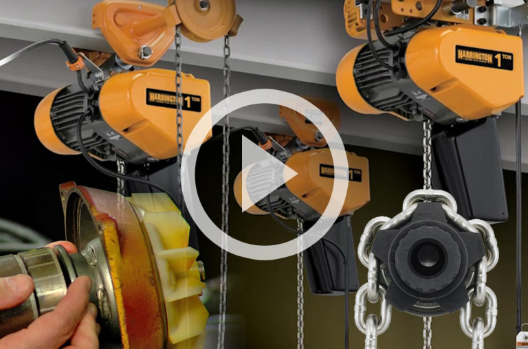 Harrington SEQ / EQ Electric Chain Hoist: Background, Design, and Features