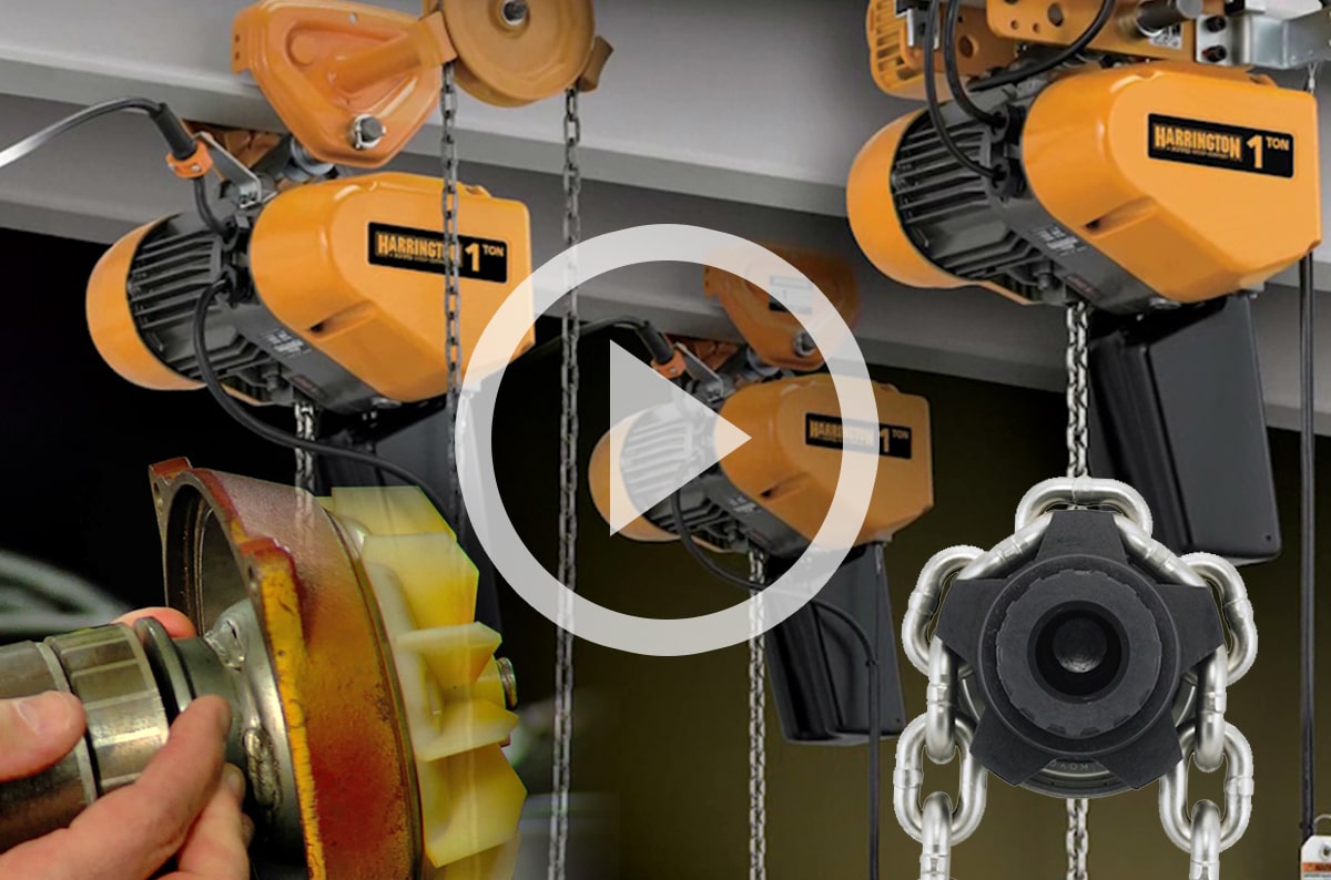 Harrington SEQ / EQ Electric Chain Hoist: Background, Design, and Features