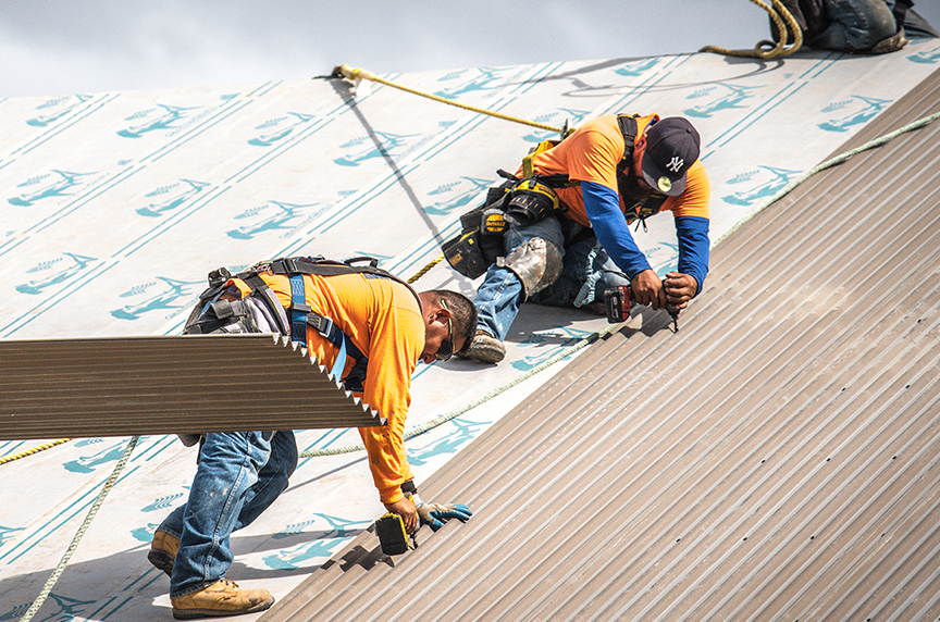 Roof fall protection system