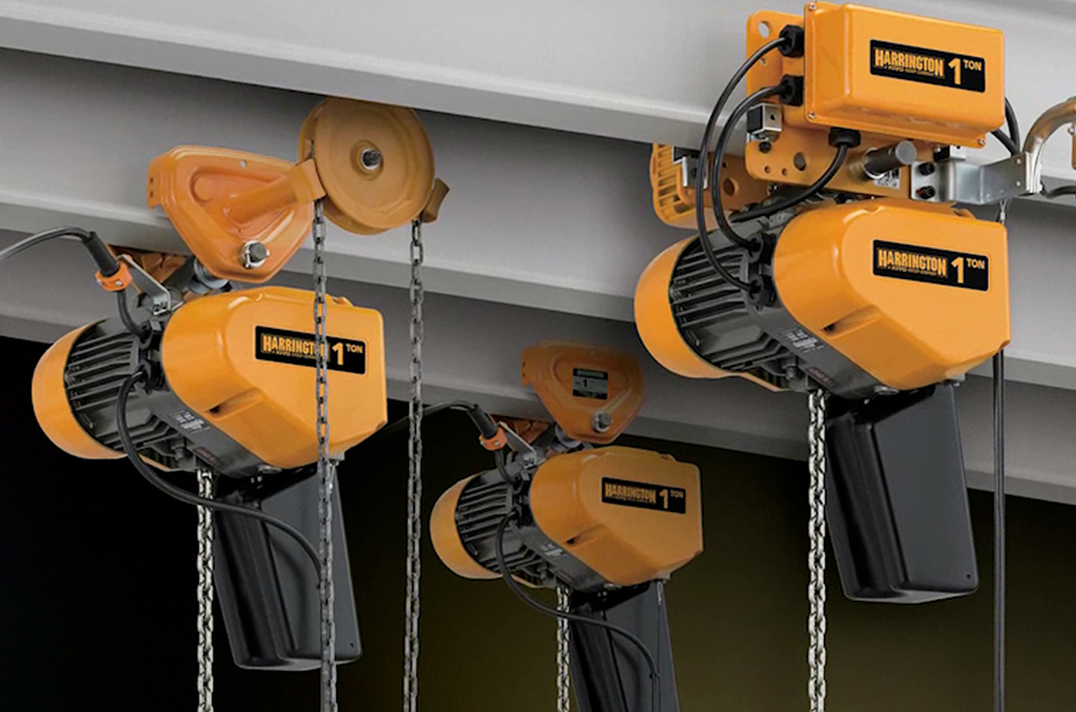 Harrington EQ/SEQ Electric Chain Hoists: Design, Features, and Benefits