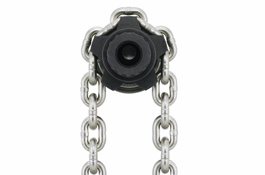 Harrington EQ / SEQ Electric Chain Hoist: Design, Features, Benefits: Load Chain & Sheave