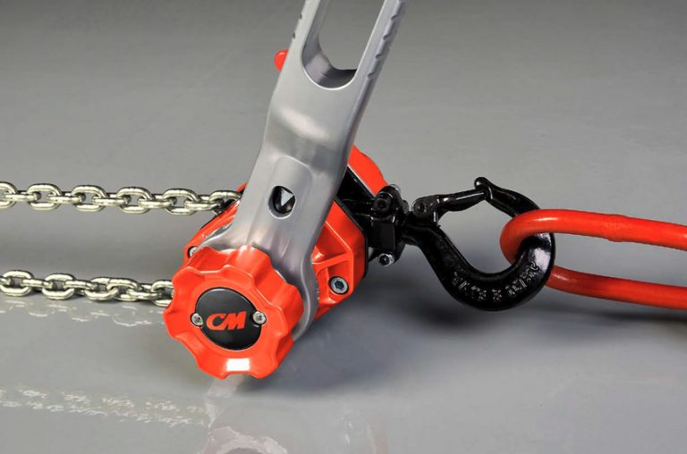 CM® Tornado 360°™ Lever Chain Hoist Design, Features, and Best Fits