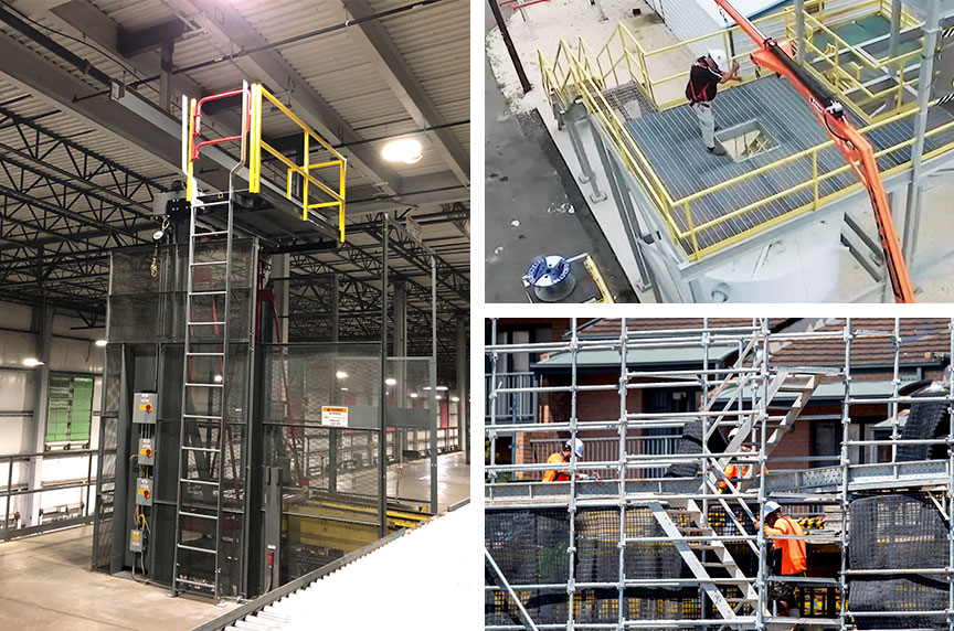 How Can Fall Prevention Systems Make Working at Height Safer: Platforms Installed 2