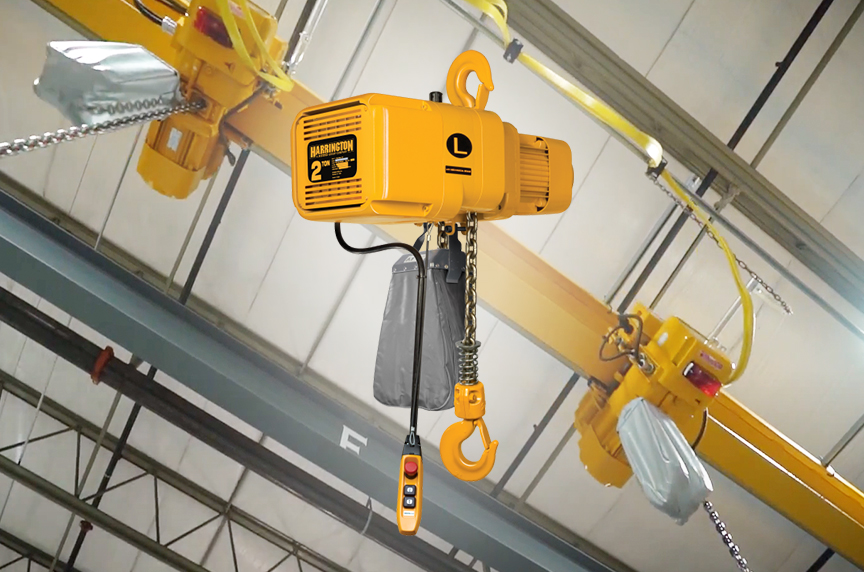 Harrington NER 3 Phase Electric Chain Hoist: History, Design, Best Fits: NER Electric Chain Hoist