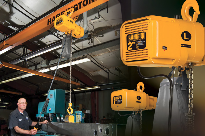 Harrington NER 3 Phase Electric Chain Hoist: History, Design, Best Fits: NER Electric Chain Hoist