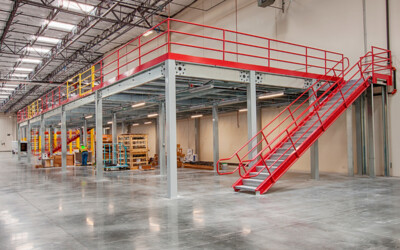 How Can a Mezzanine Help Increase Warehouse Storage, Productivity: Featured