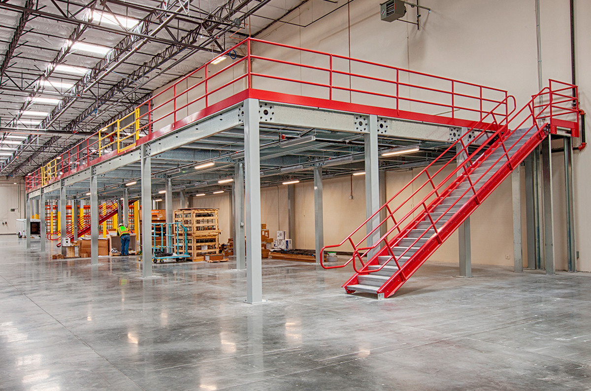 How Can a Mezzanine Help Increase Warehouse Storage, Productivity: Featured