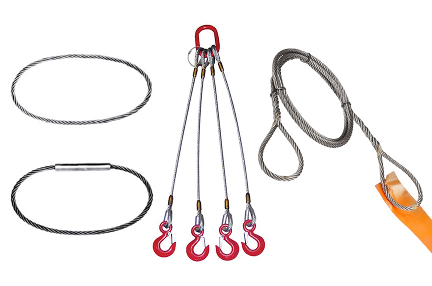 What Are Wire Rope Slings? Acronyms, Components, & Configurations: Unique Wire Rope Slings