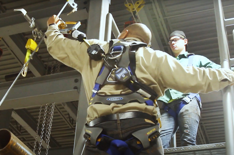 How a Horizontal Lifeline System Kept Students Safe While Training at Height
