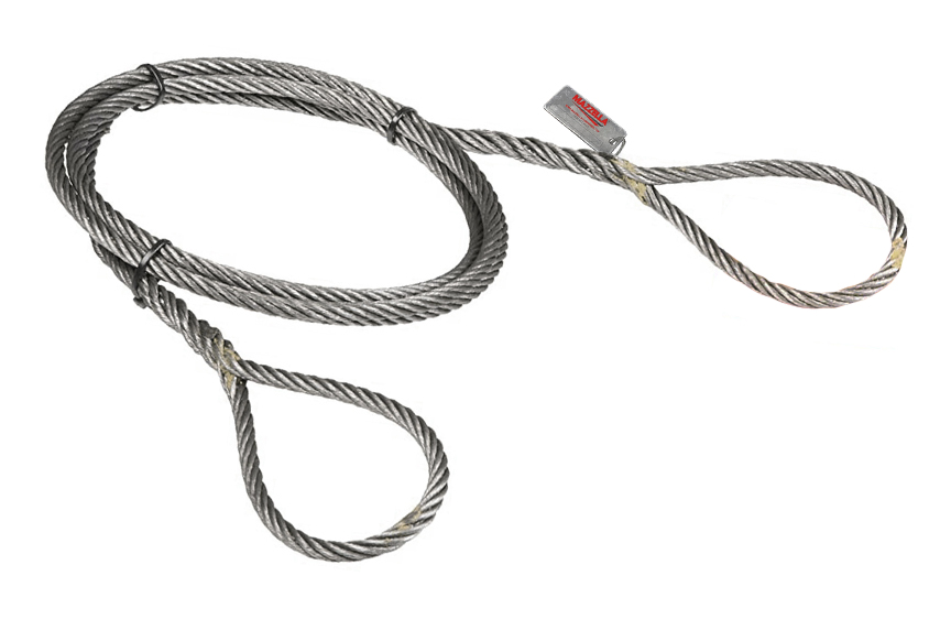 A How-To Guide for Ordering Wire Rope Slings: Hand-tucked Wire Rope Sling