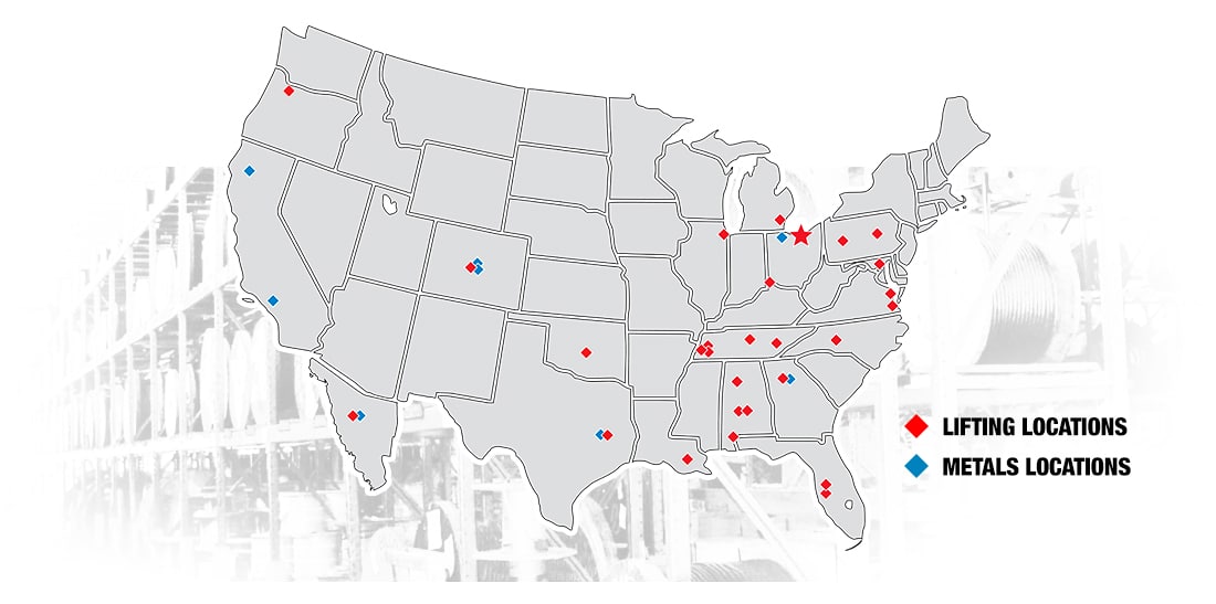 Mazzella Companies Locations Map