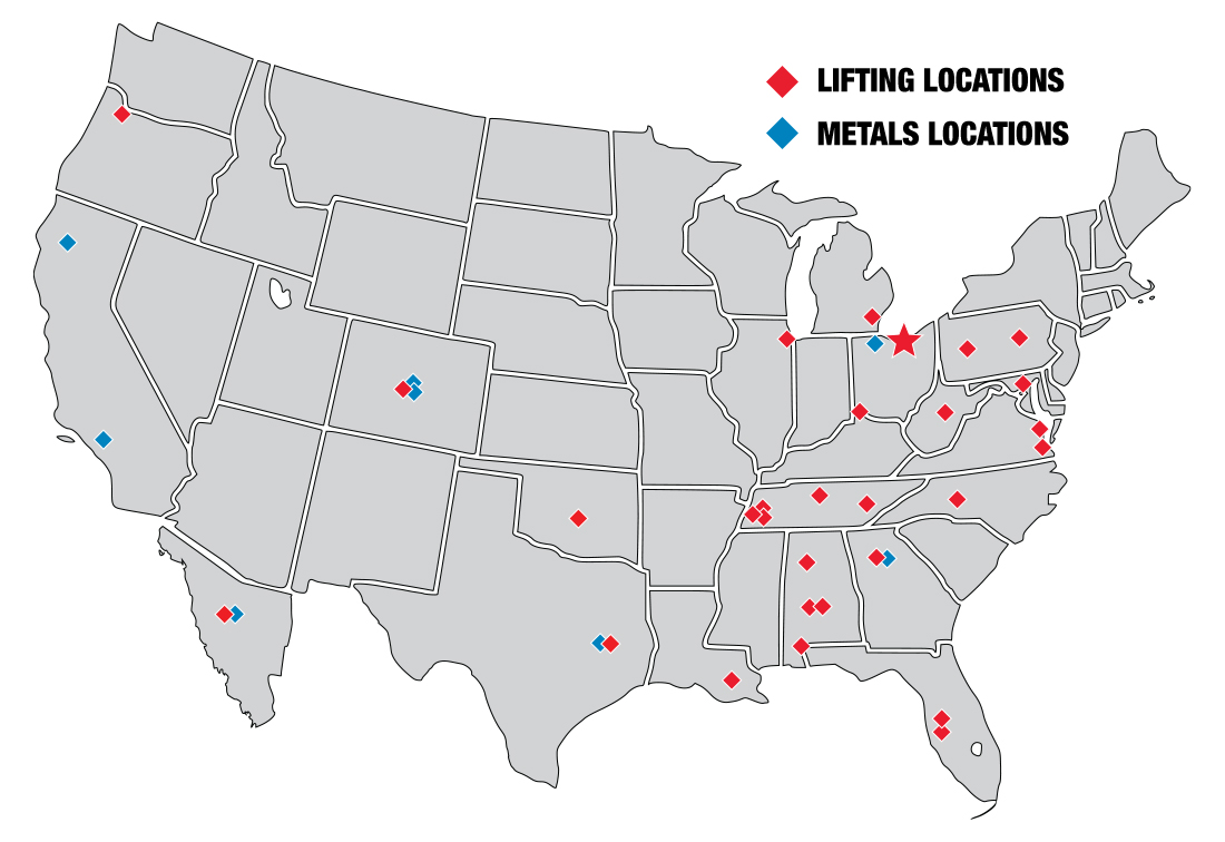 Mazzella Companies About Locations Graphic