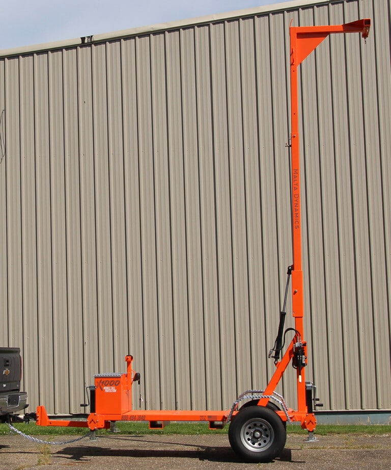 X1000 Mobile Grabber Fall Protection System by Malta Dynamics