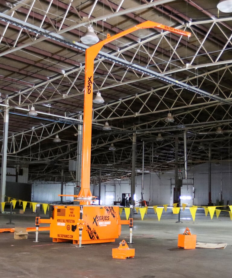 X500 Mobile Grabber Fall Protection System by Malta Dynamics