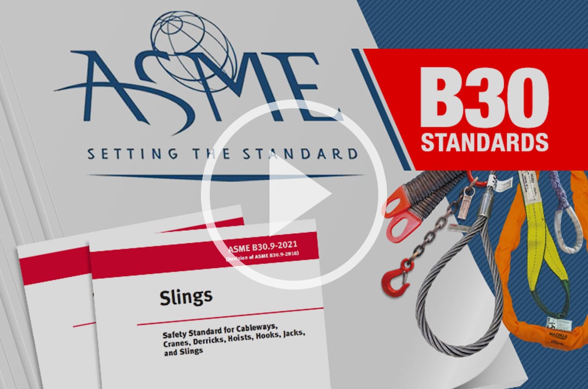 ASME B30.9-2021 Slings | What’s in the new standard?