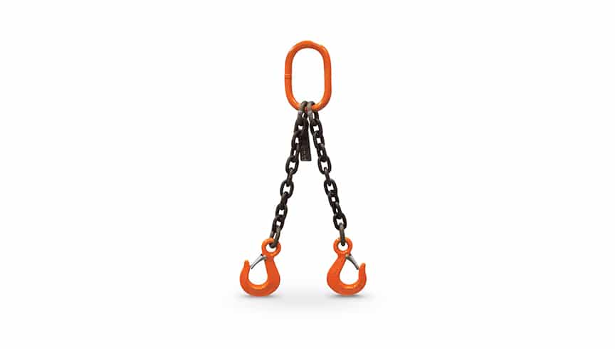 A Basic How-To Guide for Ordering Alloy Steel Chain Slings: Double Leg