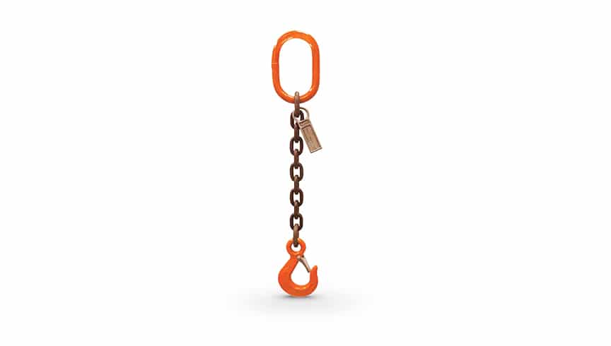 A Basic How-To Guide for Ordering Alloy Steel Chain Slings: Single Leg