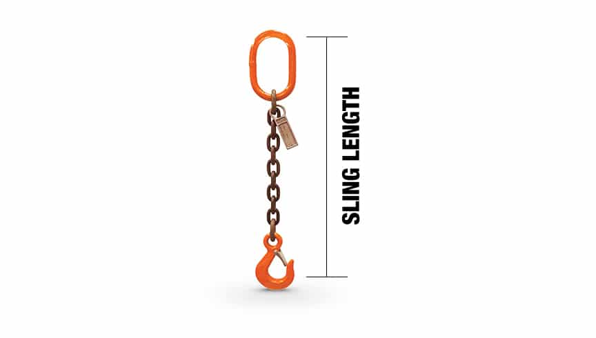 A Basic How-To Guide for Ordering Alloy Steel Chain Slings: Sling Length